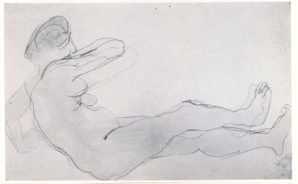 Rodin, Auguste , Nu allongé