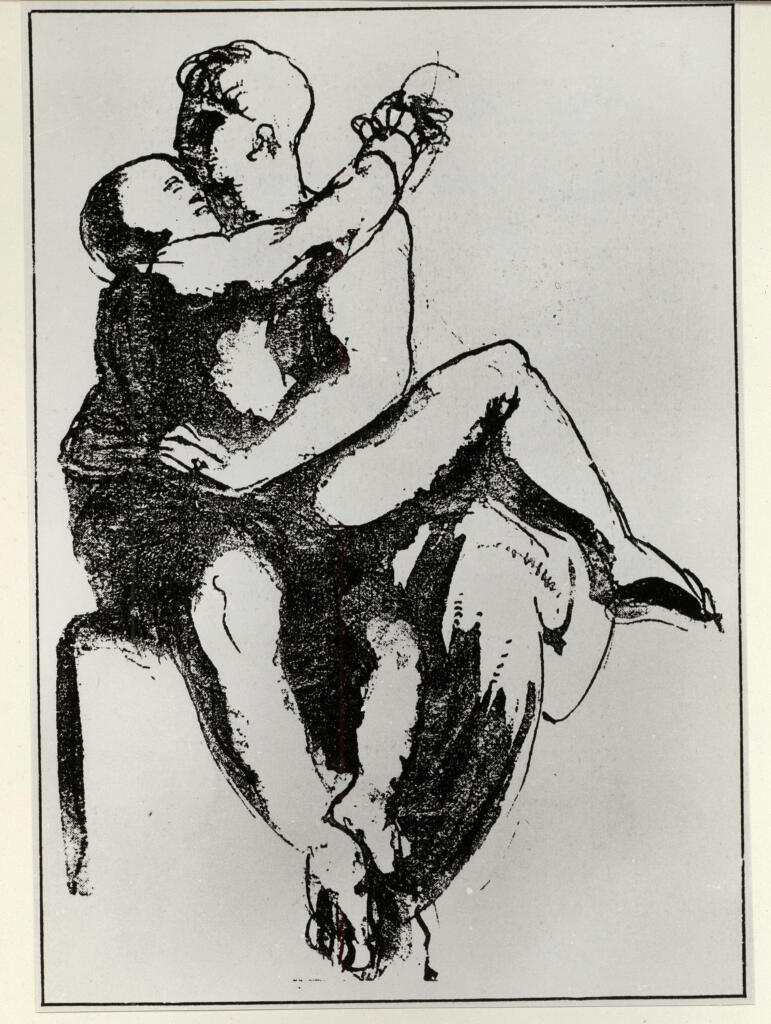 Anonimo , Rodin, Auguste , fronte