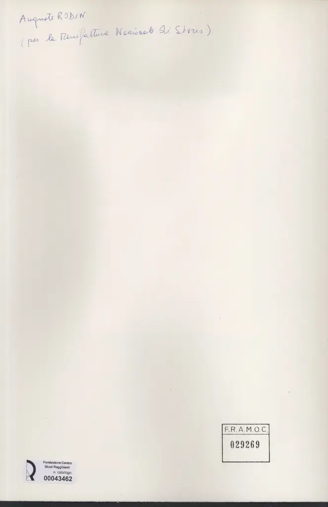 Anonimo , Rodin, Auguste , retro