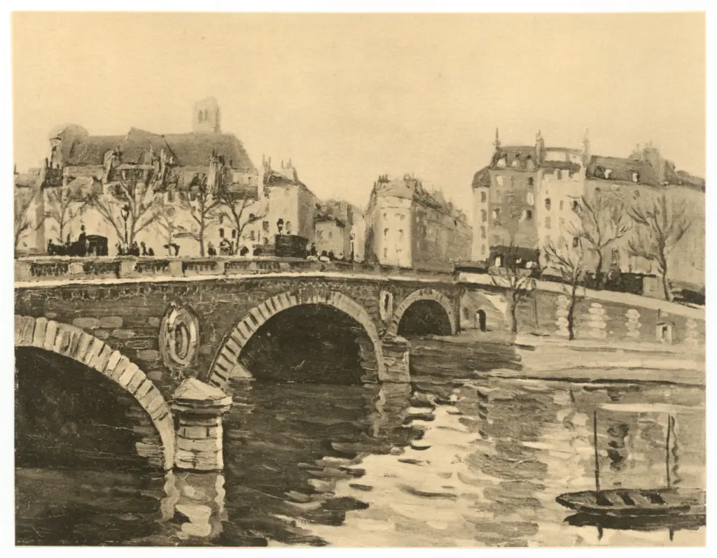 Anonimo , Renefer, Raymond - sec. XIX - Le Pont Louis-Philippe , fronte