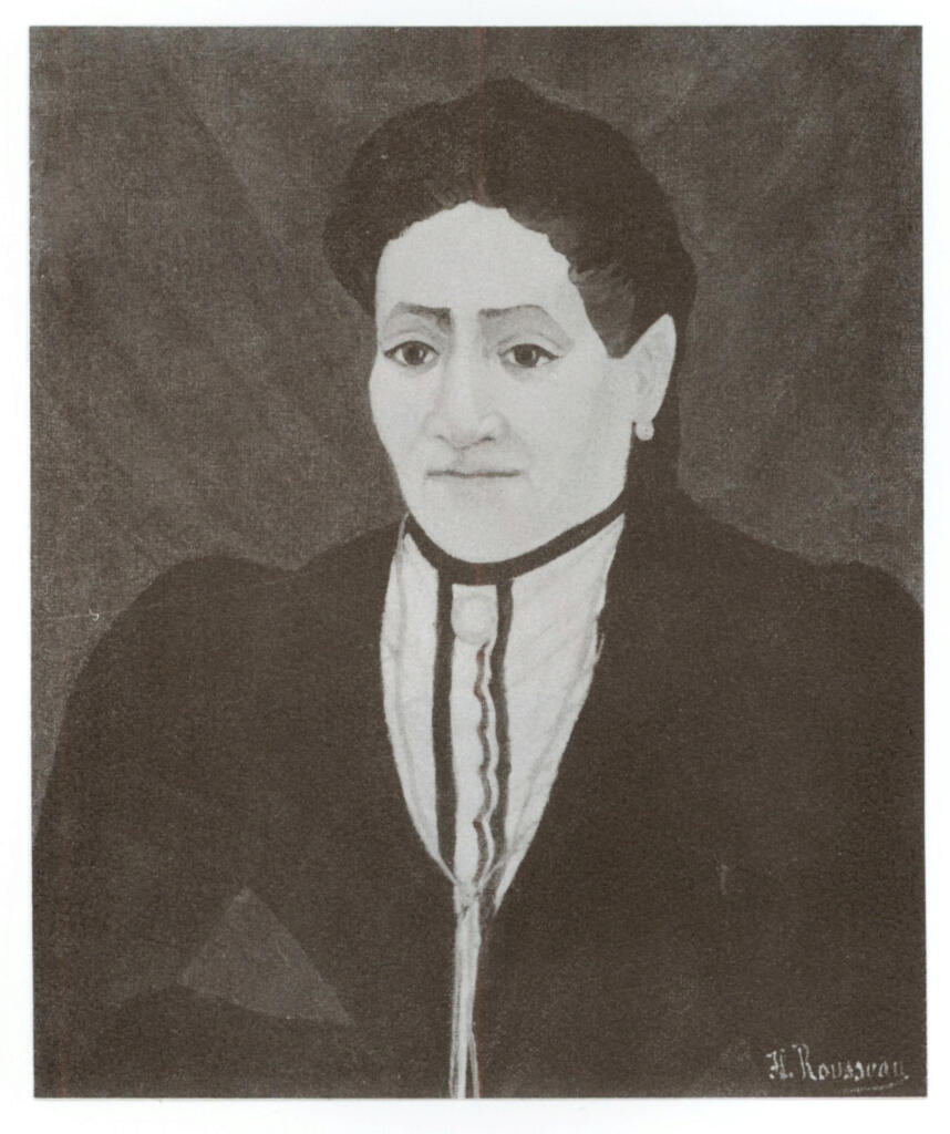 Anonimo , Rousseau, Henri - sec. XIX - Portrait of Madame S. , fronte