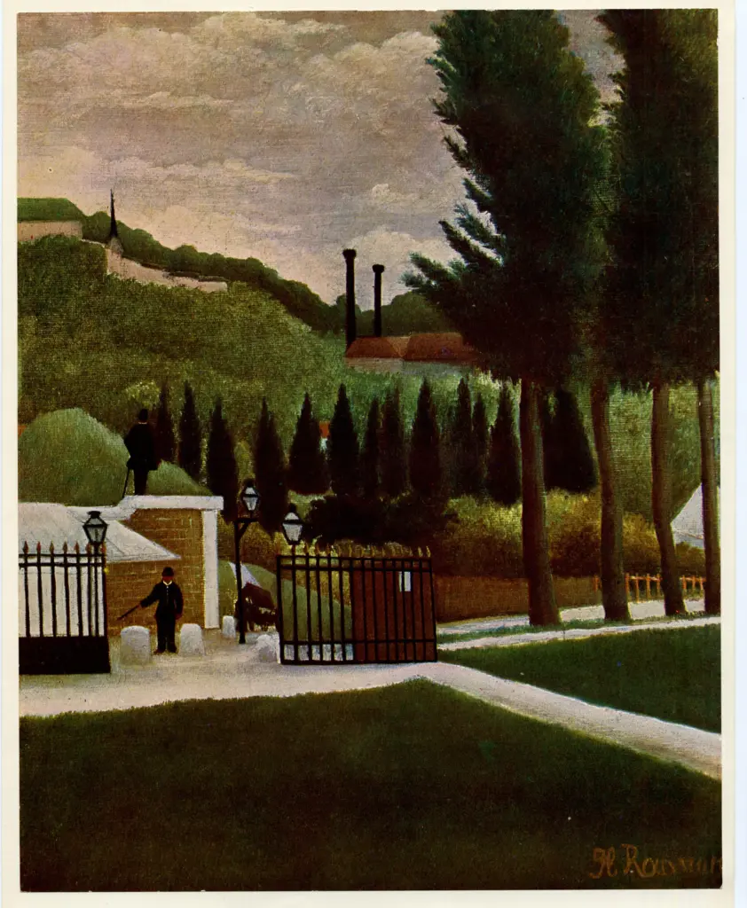 Anonimo , Rousseau, Henri - sec. XX , fronte