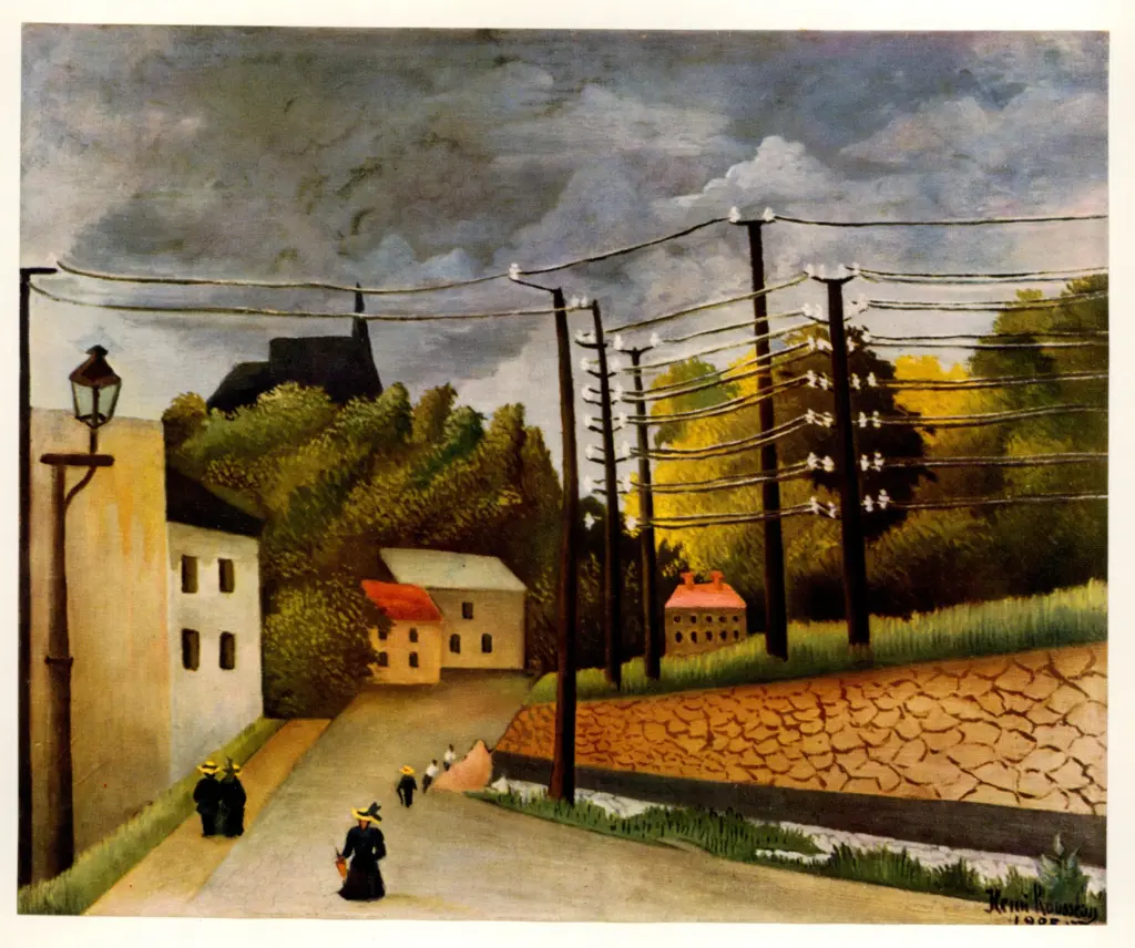 Anonimo , Rousseau, Henri - sec. XX , fronte