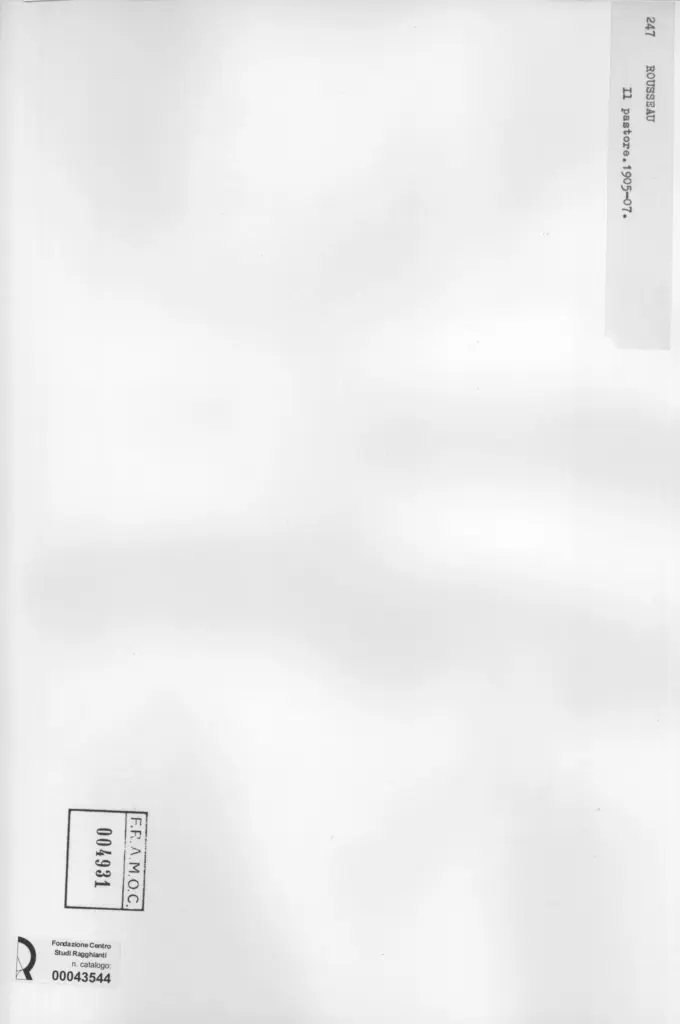 Anonimo, Anonimo , retro