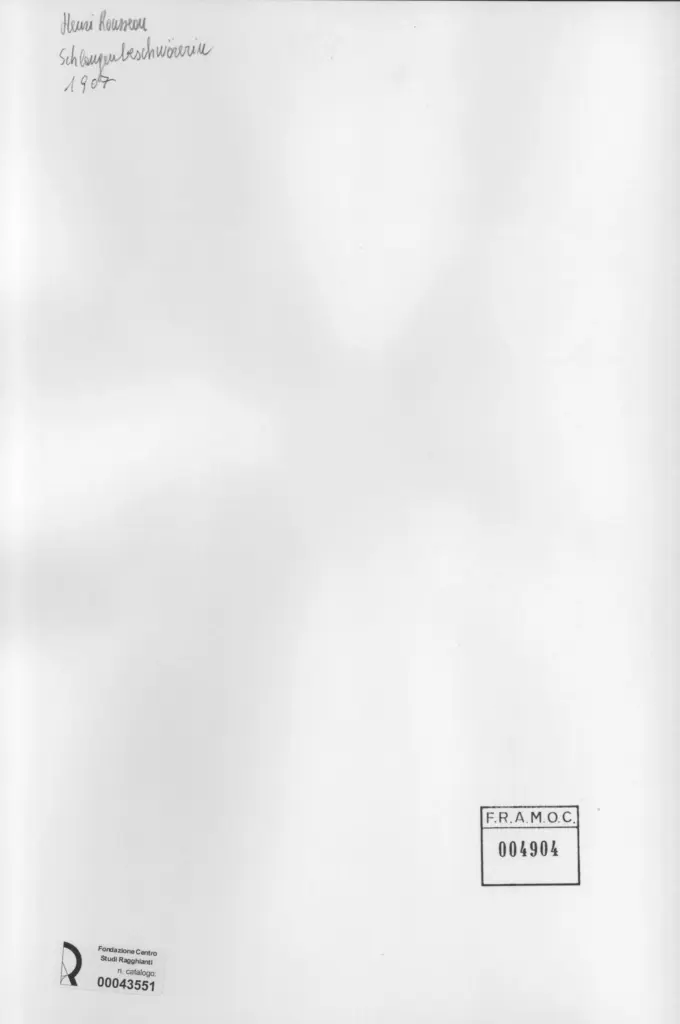 Anonimo, Anonimo , retro