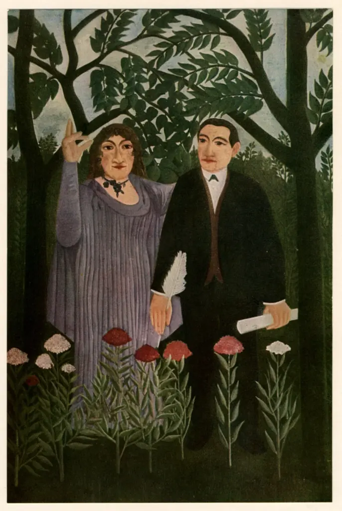 Anonimo , Rousseau, Henri - sec. XX , fronte