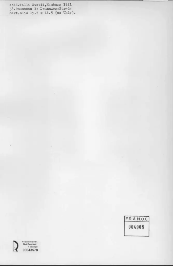 Anonimo , Rousseau, Henri , retro