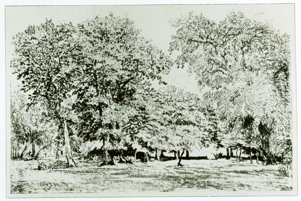 Anonimo , Rousseau, Th&eacute;odore , fronte