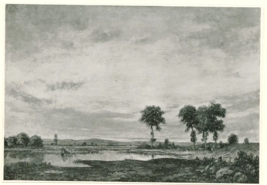 Anonimo , Rousseau, Th&eacute;odore - sec. XIX - Environs d'Aix - Les - Bains , fronte