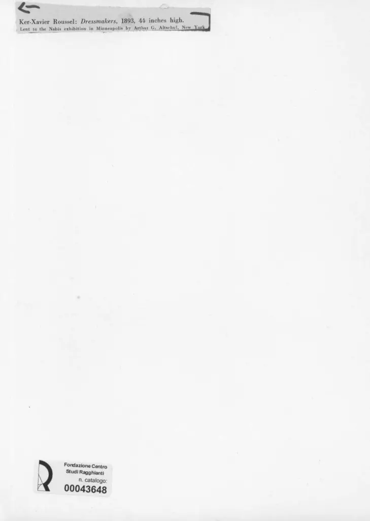 Anonimo , Roussel, Ker Xavier - sec. XIX - Dressmakers , retro