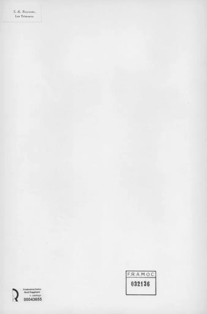 Anonimo, Anonimo , retro