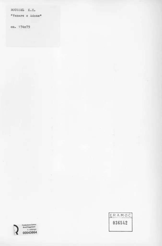 Anonimo, Anonimo , retro