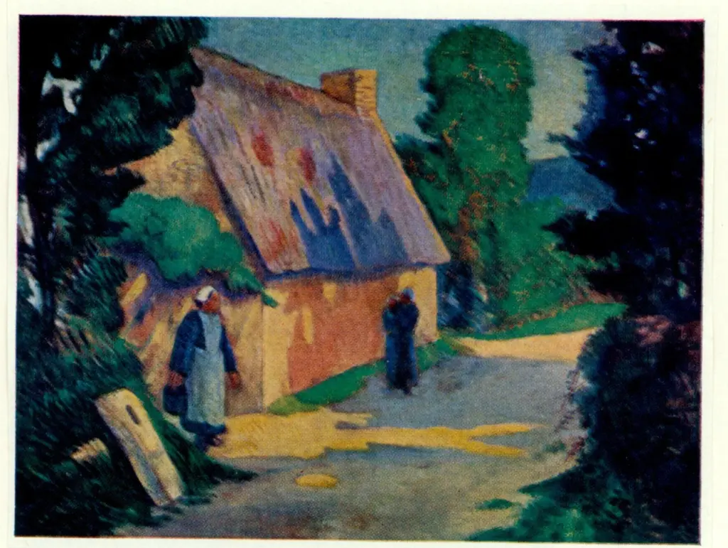 Serusier, Paul , Le chemin du village -