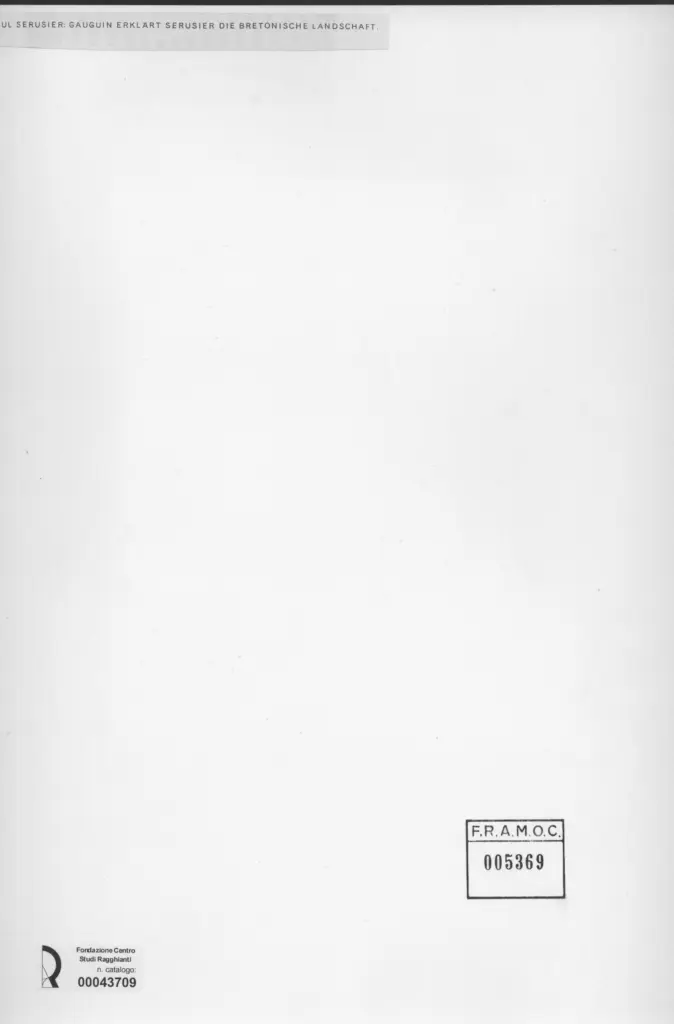 Serusier, Paul , retro