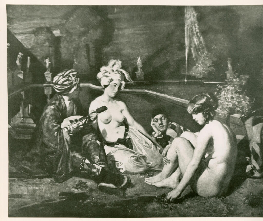 Anonimo , Simon, Lucien - sec. XIX - Le parc , fronte