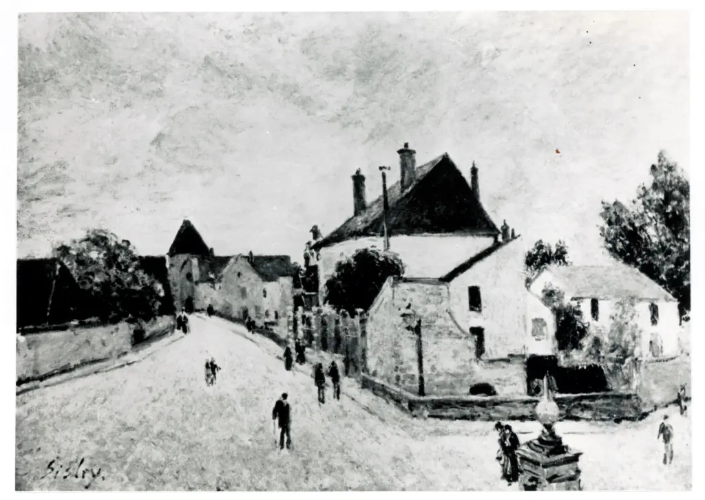 Sisley, Alfred , Strada di Moret