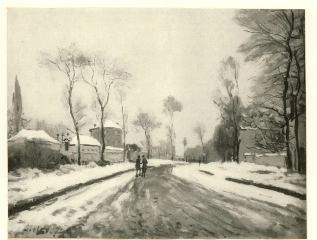 Sisley, Alfred , Effet de neige