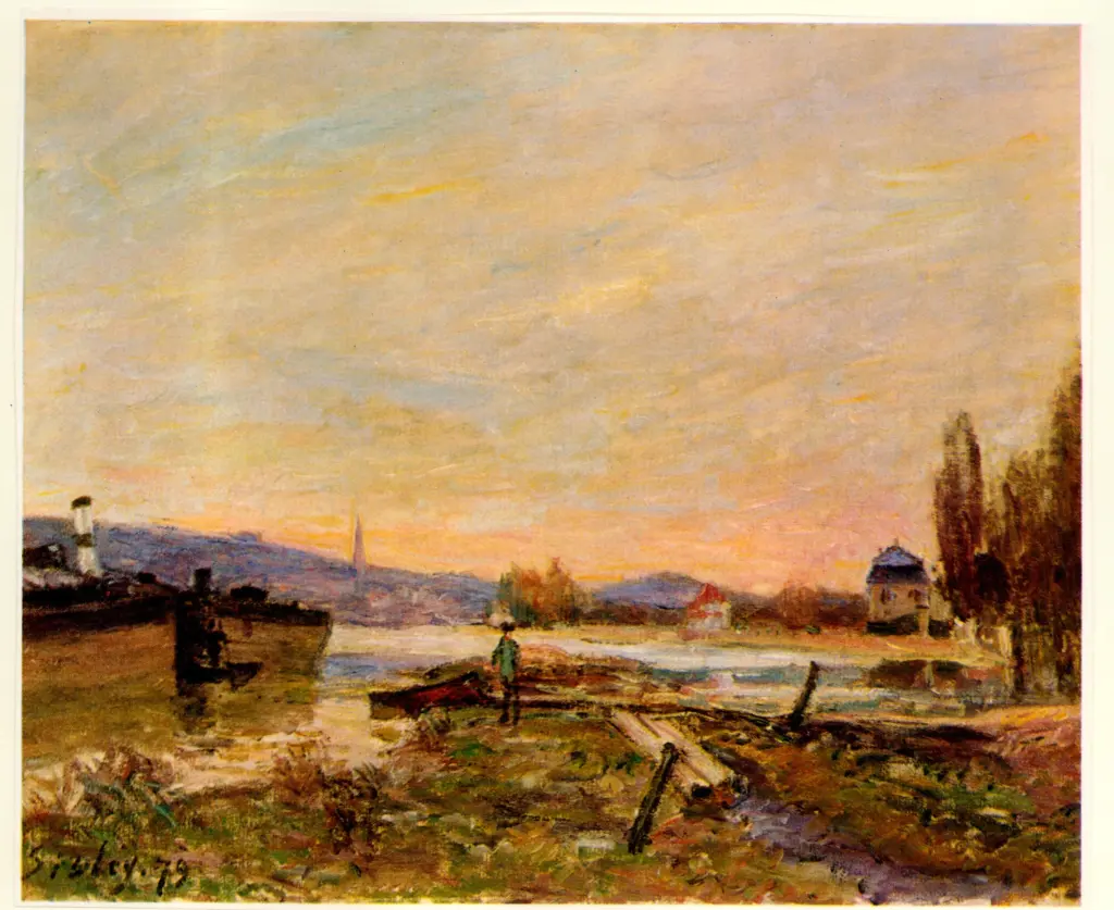 Sisley, Alfred - sec. XIX , fronte