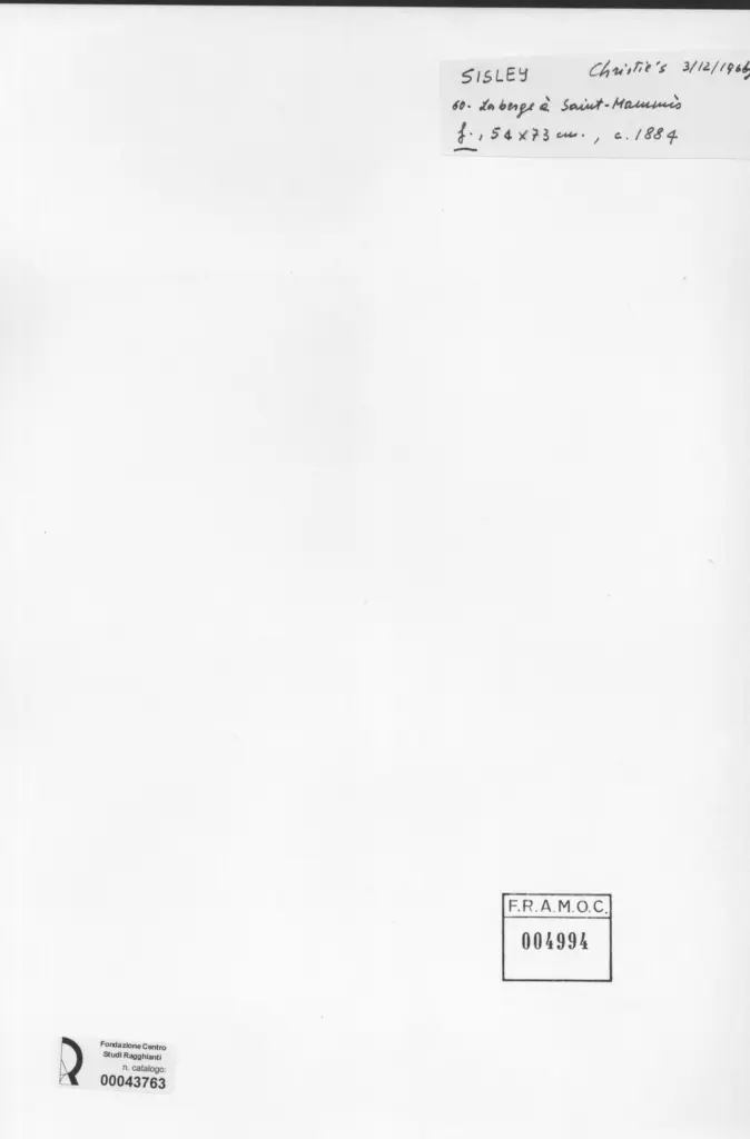 Sisley, Alfred - sec. XIX , retro