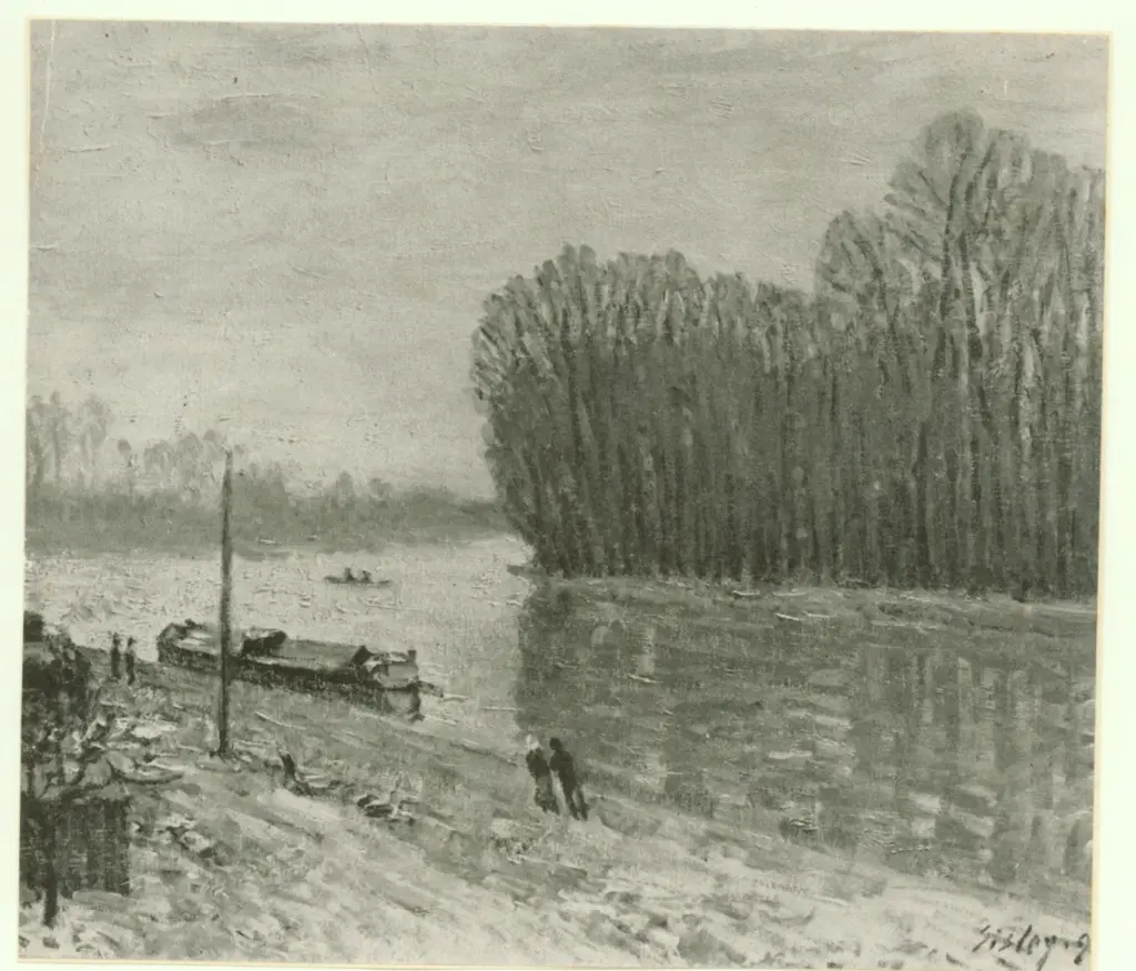 Sisley, Alfred , Canal scene