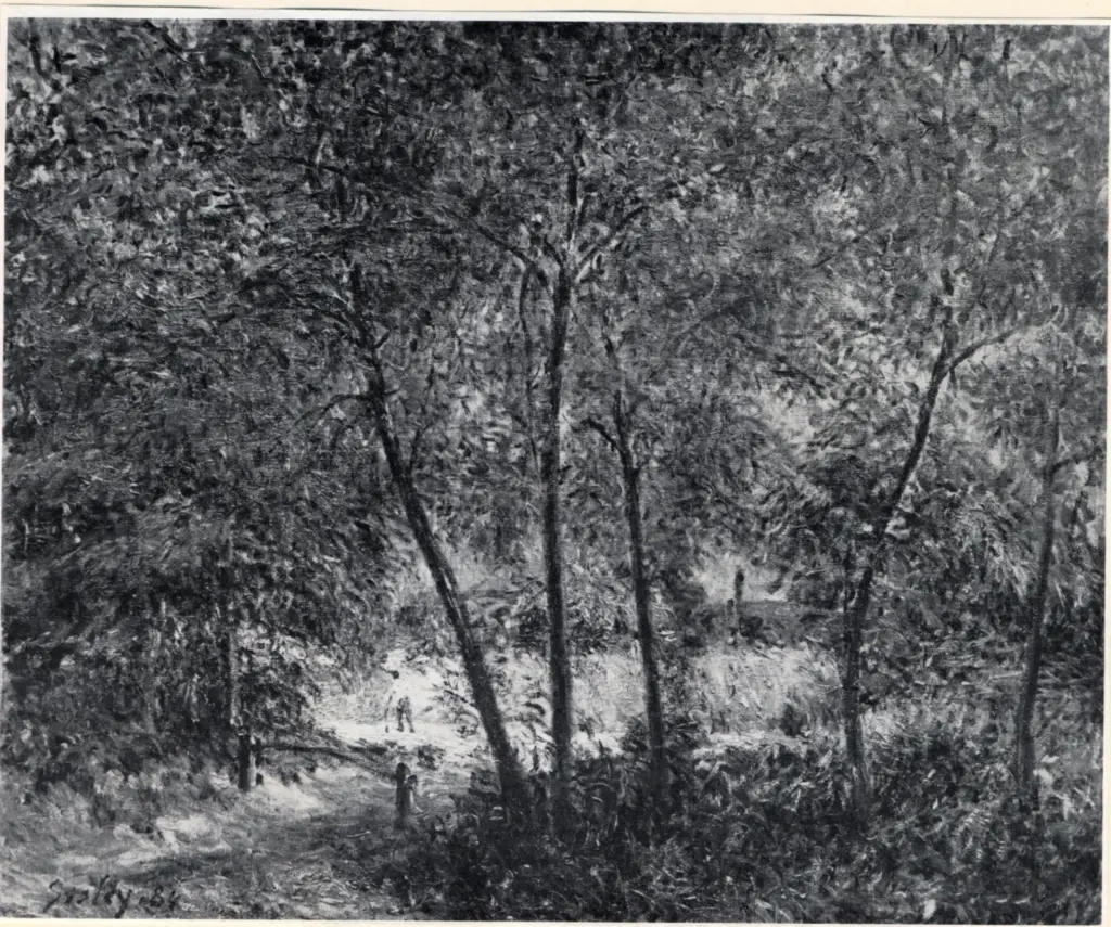 Sisley, Alfred , fronte