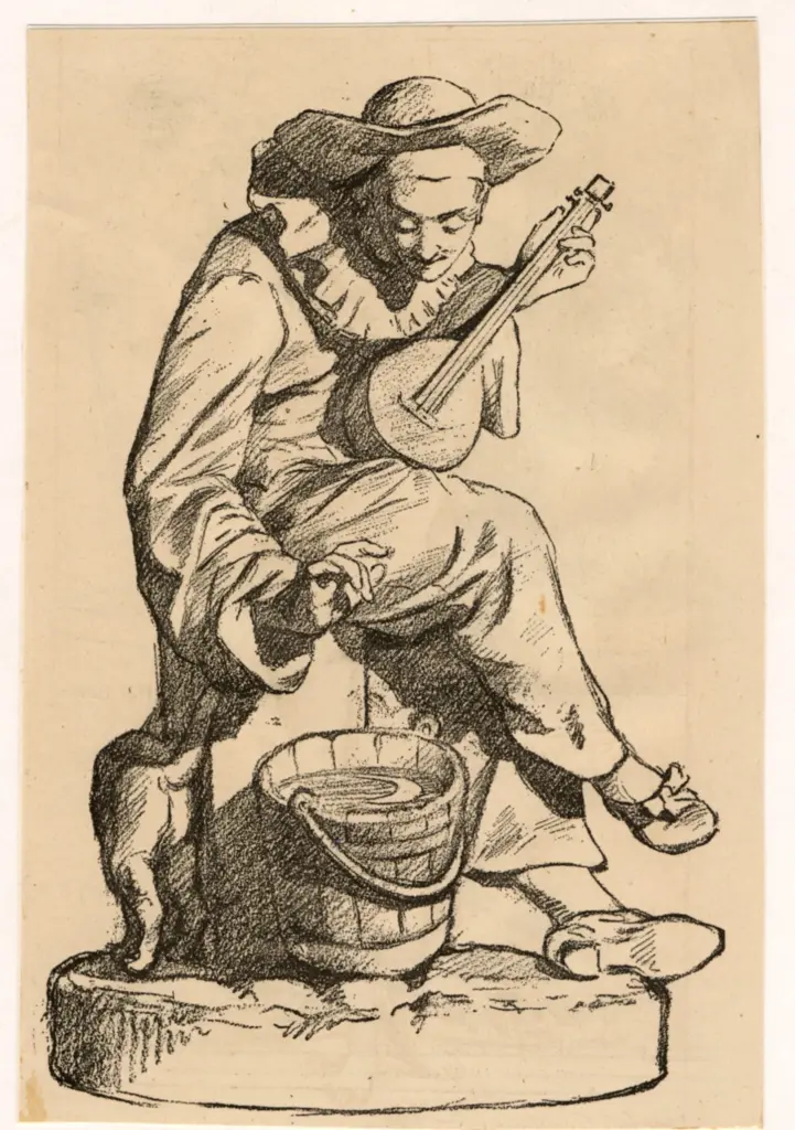 Anonimo , Steuer, Berrnard - Adri&eacute;n - sec. XIX/ XX - Ballade &agrave; la lune , fronte