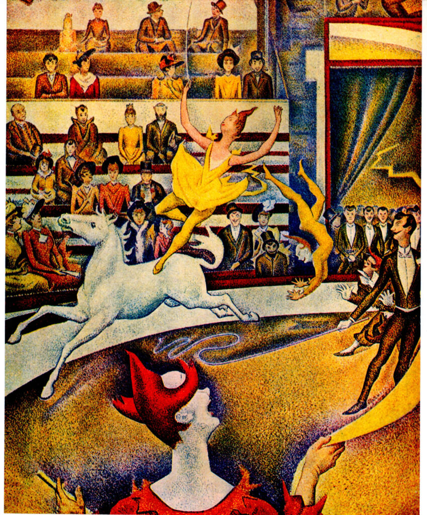 Anonimo , Seurat, Georges - sec. XIX - Le Cirque , fronte