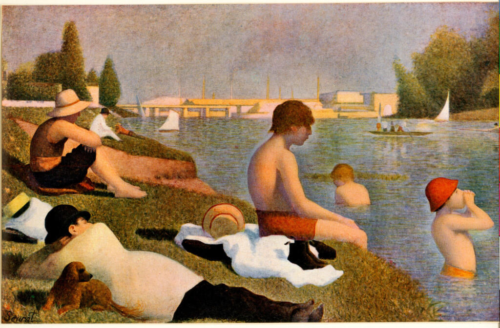 Anonimo , Seurat, Georges , fronte