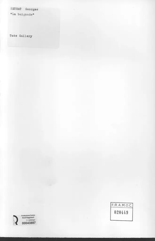 Anonimo , Seurat, Georges , retro