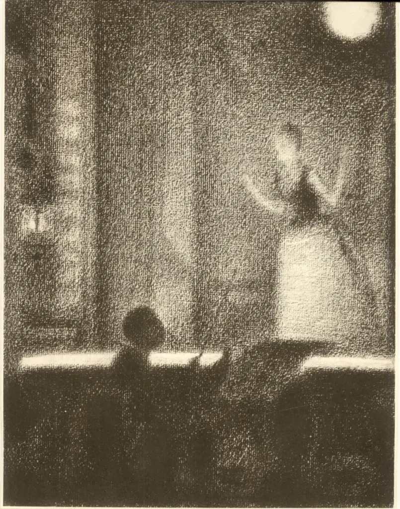Anonimo , Seurat, Georges - sec. XIX , fronte