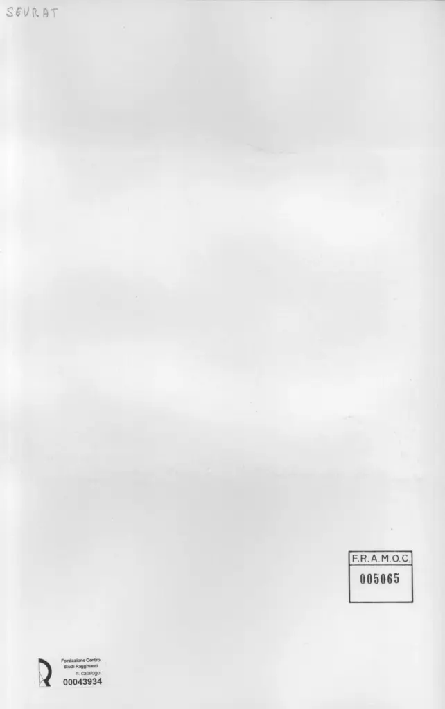 Anonimo , Seurat, Georges , retro