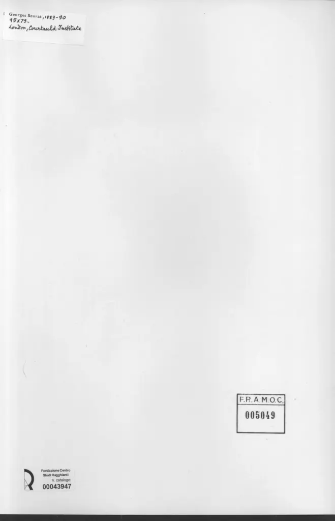 Anonimo , Seurat, Georges , retro
