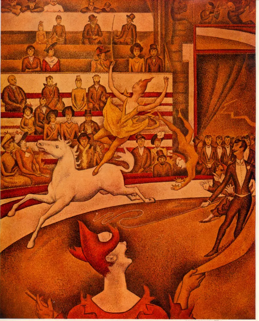 Anonimo , Seurat, Georges - sec. XIX - Le Cirque , fronte