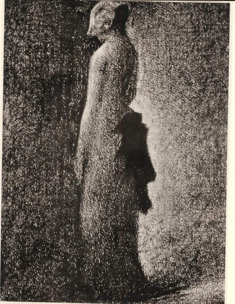 Seurat, Georges , Donna di profilo