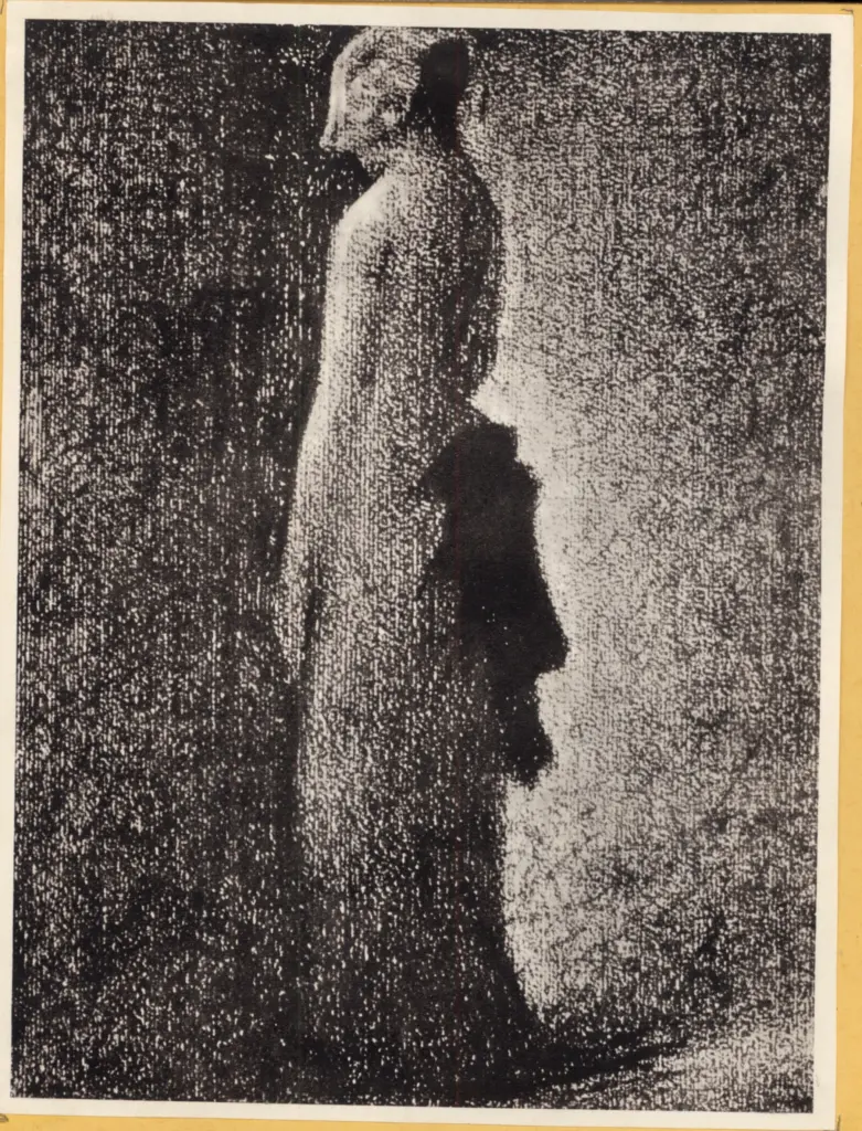 Seurat, Georges , Donna di profilo