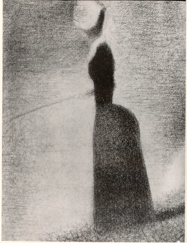 Anonimo , Seurat, Georges - sec. XIX - Studio per La Grande Jatte , fronte