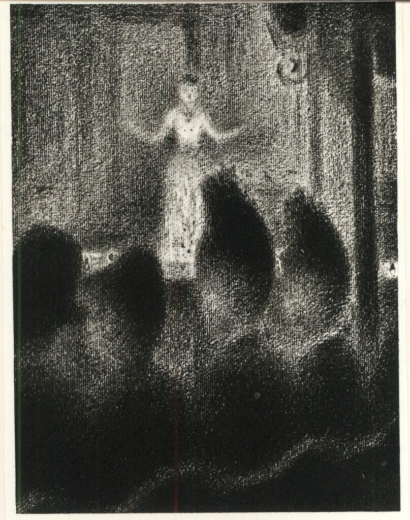 Anonimo , Seurat, Georges - sec. XIX - At the "Concert Européen" , fronte