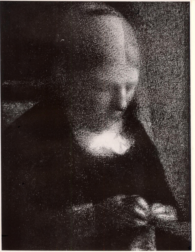 Anonimo , Seurat, Georges - sec. XIX - La mamma dell'artista , fronte