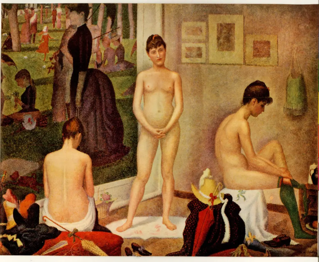 Anonimo , Seurat, Georges , fronte