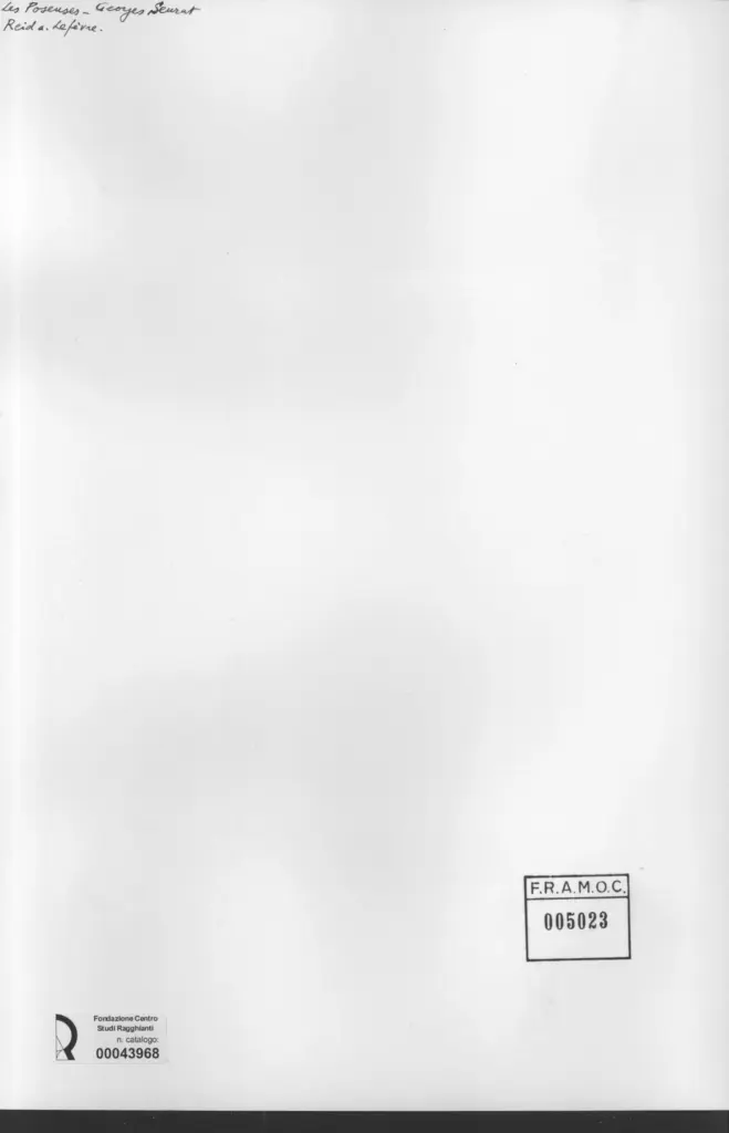 Anonimo , Seurat, Georges , retro