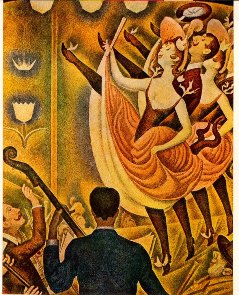 Anonimo , Seurat, Georges - sec. XIX - Le chahut , fronte