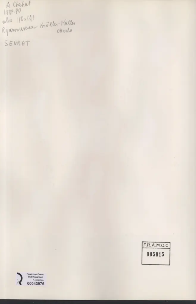 Anonimo , Seurat, Georges - sec. XIX - Le chahut , retro