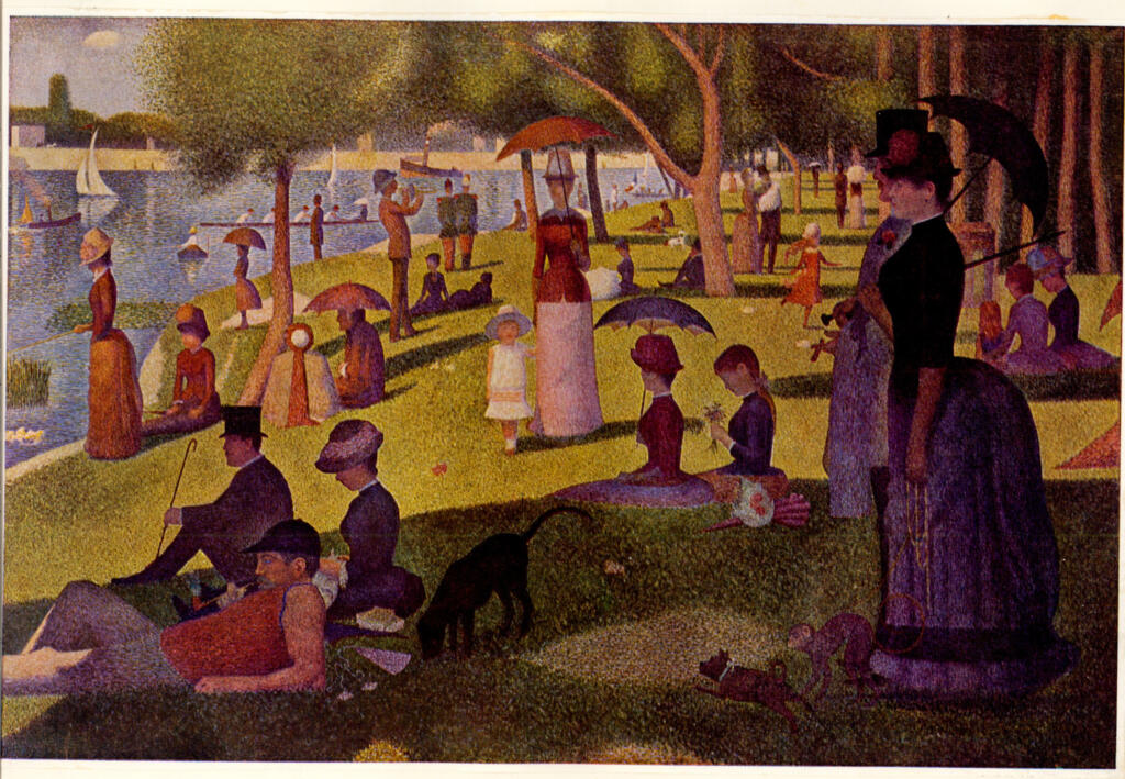 Seurat, Georges , A Sunday Afternoon on the Island of la Grande Jatte