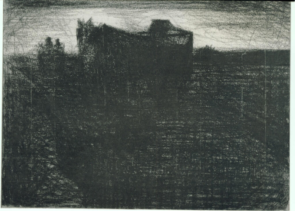Anonimo , Seurat, Georges - sec. XIX - Les deux Charettes , fronte