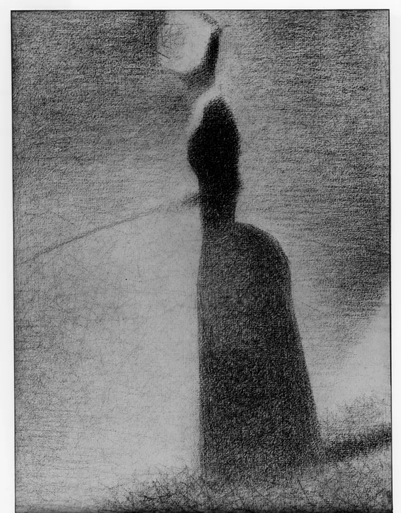 Seurat, George , Donna che pesca