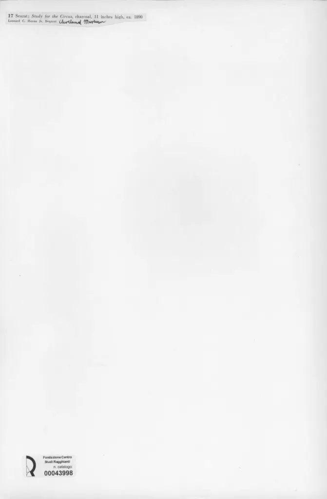 Anonimo , Seurat, Georges - sec. XIX , retro