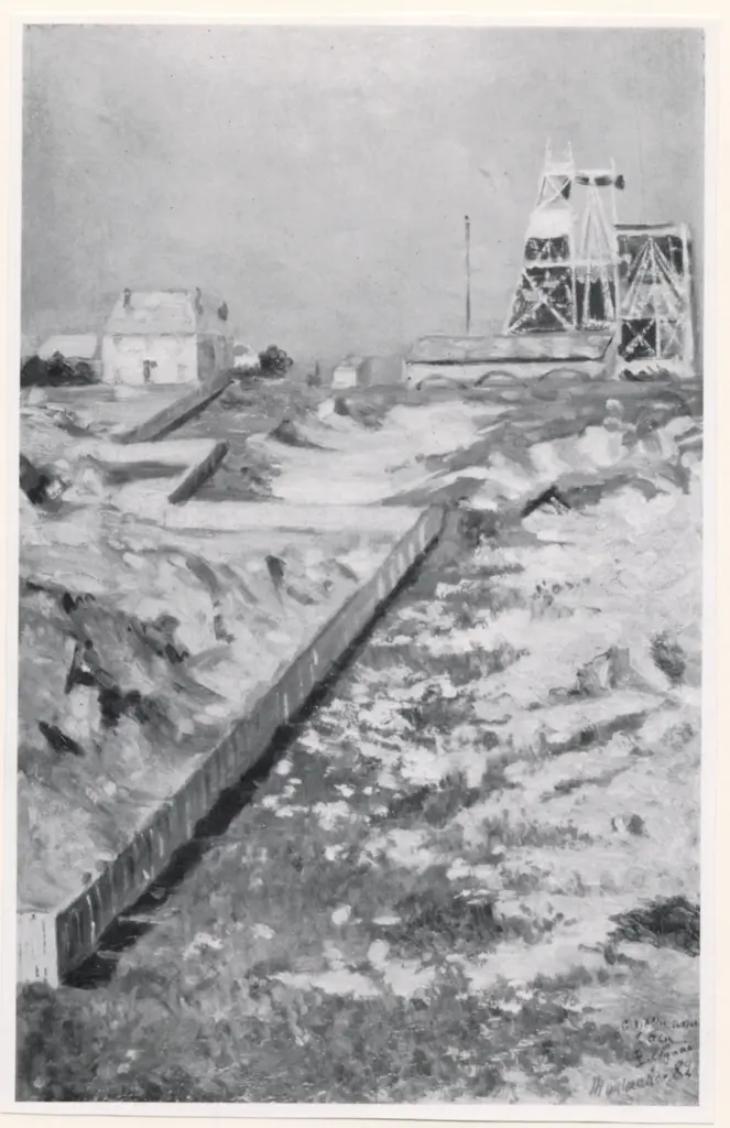 Signac, Paul , L'&eacute;chafaudage du Sacr&eacute;-Coeur