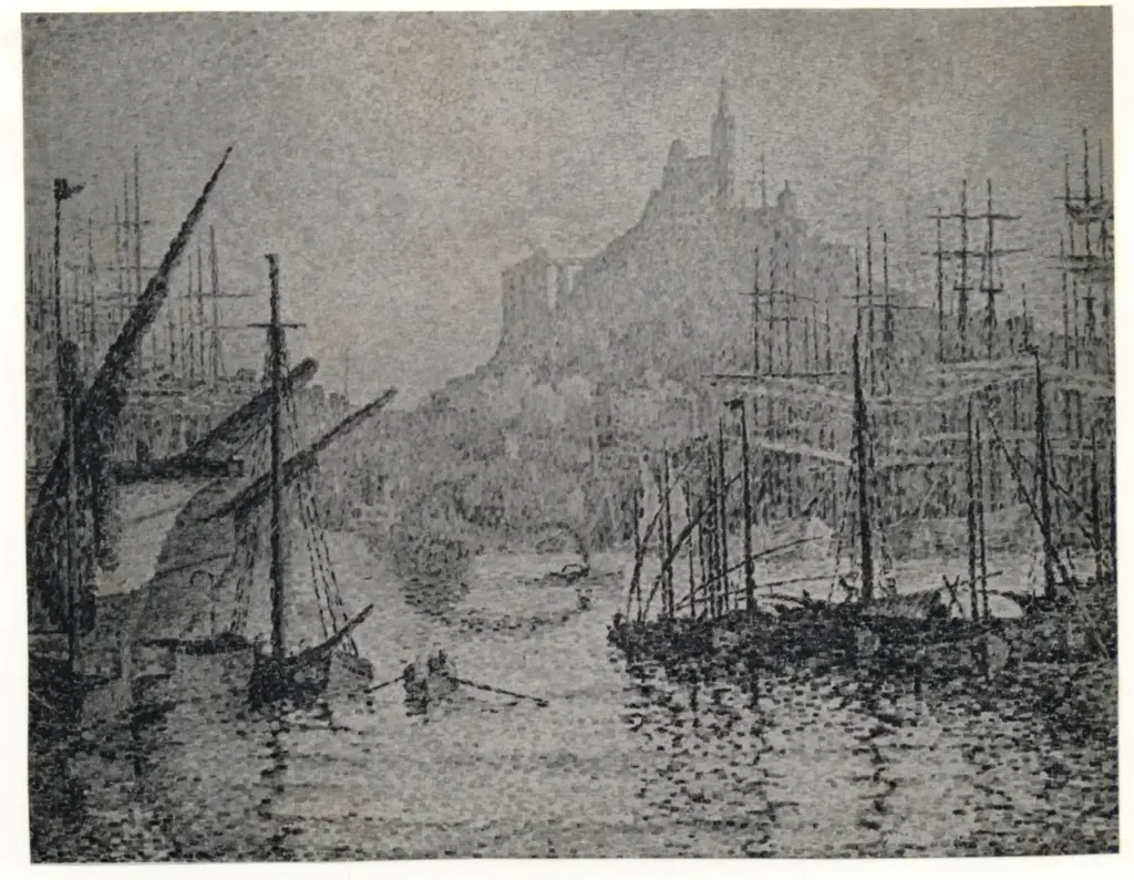 Signac, Paul , Ponte di Marsiglia