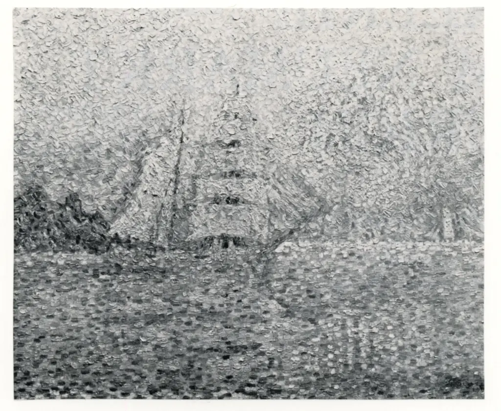 Anonimo , Signac, Paul - sec. XX - Brick Italien &agrave; Agay , fronte