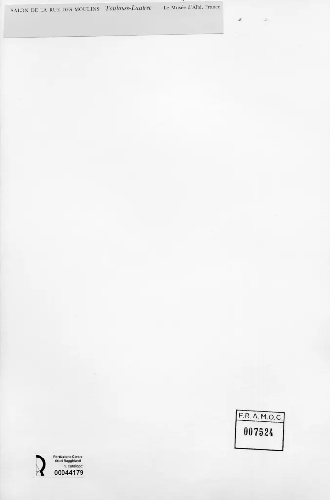 Anonimo , Toulouse-Lautrec, Henri de , retro